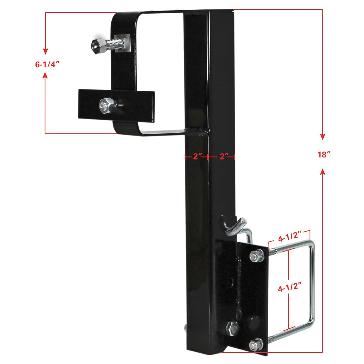 Quick Products JQ-HHD-1005 Deluxe Folding Universal RV Tire Carrier