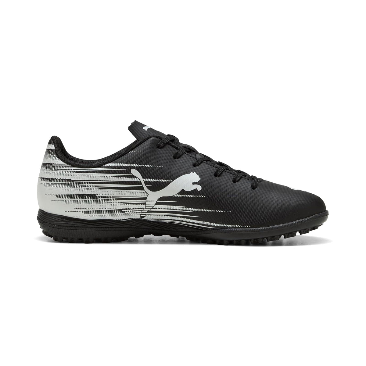 PUMA, Multitacos de Fútbol ATTACANTO II, Hombre, Negro y Blanco, Talla 28,5