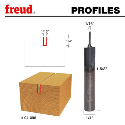 Broca recta de doble flauta 1.57 mm diámetro, 04-096, Broca recta de doble filo de 1/16" diámetro x 1/4" con vástago de 1/4", Revestimiento rojo Perma-Shield®