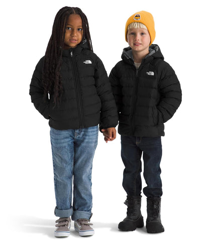 THE NORTH FACE Reversible Perrito Insulated Hooded Jacket | 2 in 1 Winter Coat for Boys & Girls', Lightweight & Water Repellent Chaqueta bebés unisex