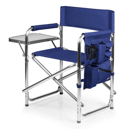 Picnic Time 809-00-138-000-0 Silla Plegable, Color Azul Marino