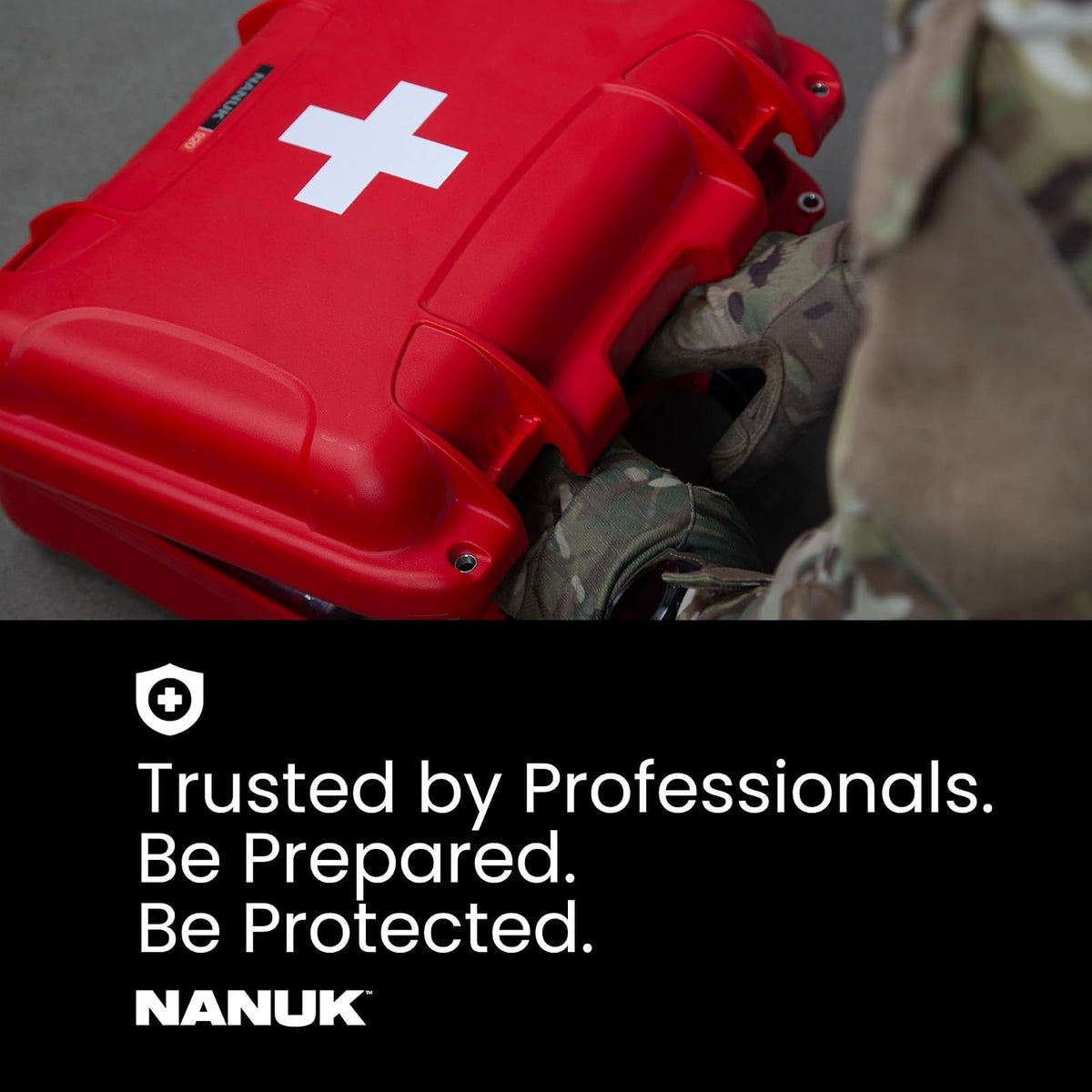 Nanuk - Equipo de supervivencia resistente al polvo y a los impactos - aspiradora - Rojo