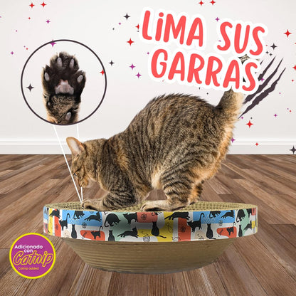 Fancy Pets Rascador Cama Circular para Gatos 30 Centímetros