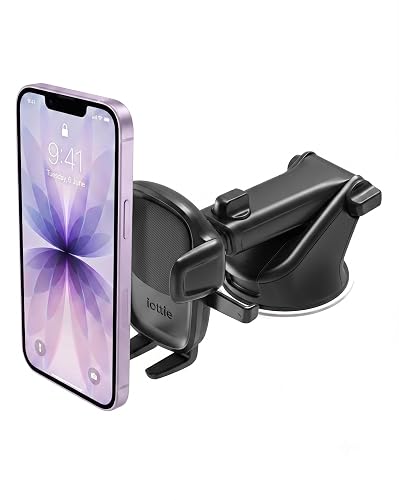 iOttie Easy One Touch 5 Soporte Universal para salpicadero y Parabrisas para iPhone, Samsung, Moto, Huawei, Nokia, LG, Smartphones