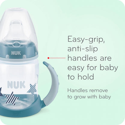 NUK - Taza grande Tritan para aprendices, 10 onzas, más de 8 meses, sin BPA, a prueba de derrames