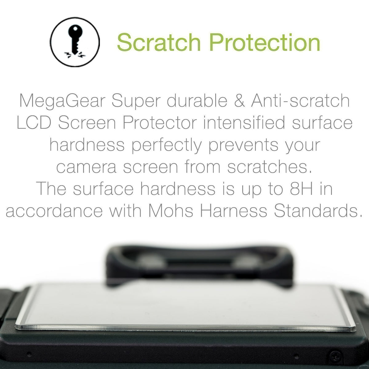 MegaGear Cámaras Protector de Pantalla LCD Compatible con Leica TL2, TL
