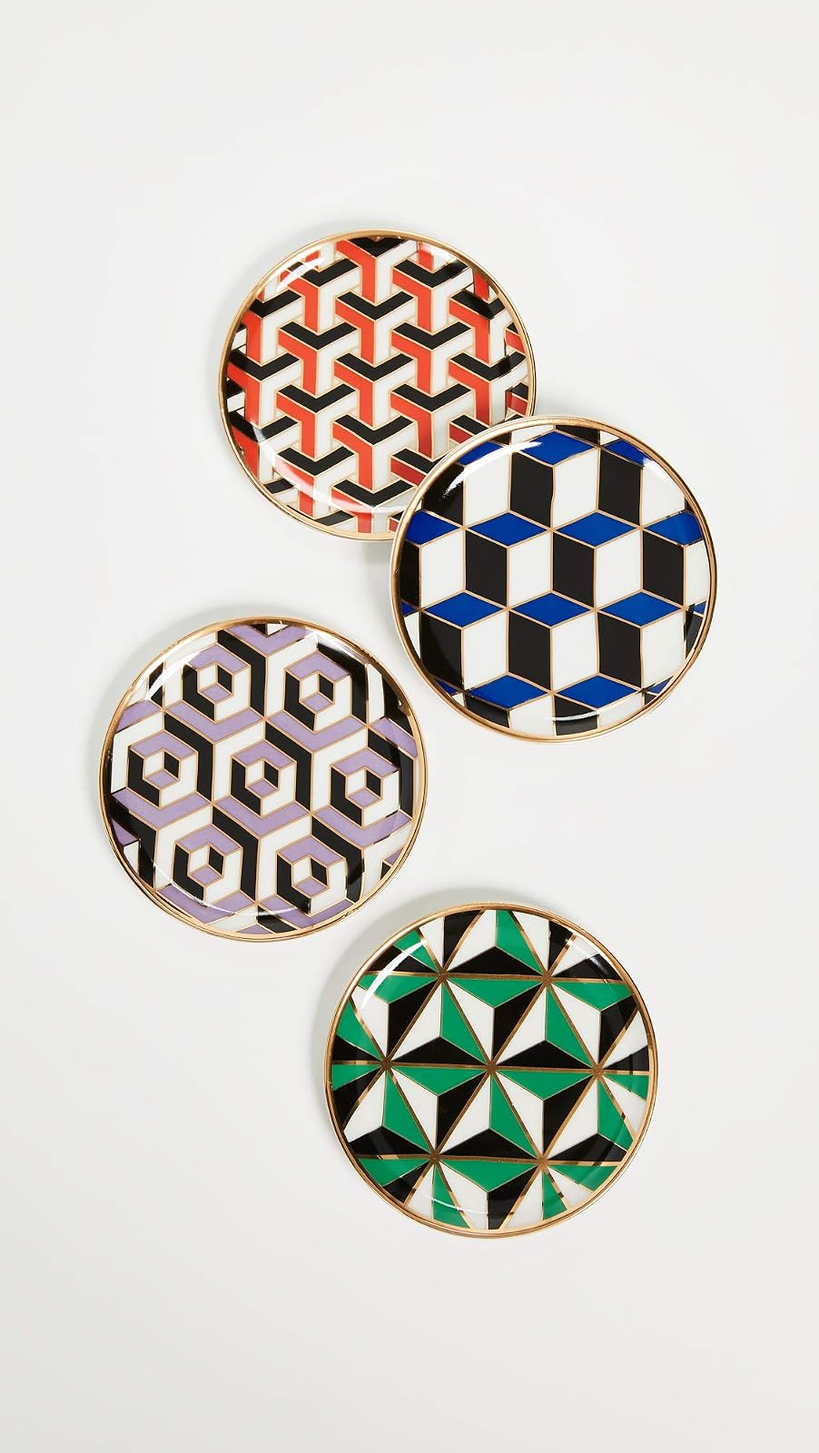 Jonathan Adler Posavasos Versailles, Multicolor