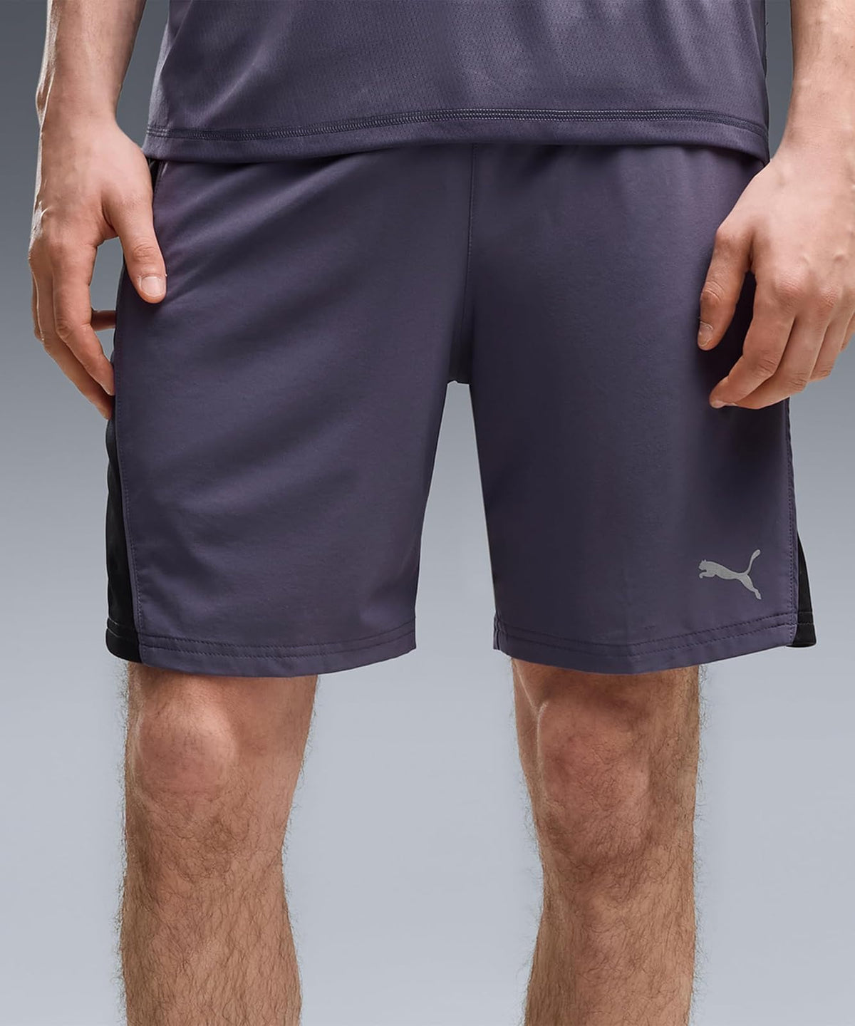 PUMA Shorts M Run Velocity 7" Short Masculino Gris EG