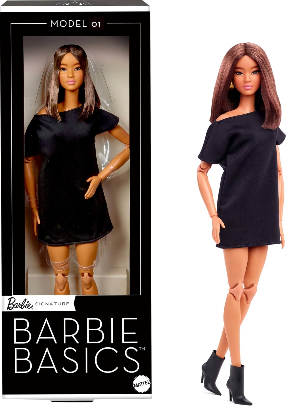 Barbie Basics Muñeca de Colección Vestido Negro Icónico - Multicolor
