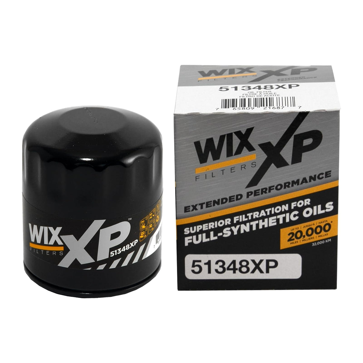 WIX 51348XP XP Filtro de Lubricante Giratorio para Motor, Paquete de 1