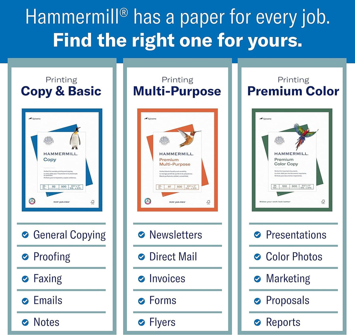 Hammermill Papel de color, papel de impresora verde de 26 libras, 8.5 x 11 pulgadas, 1 resma (500 hojas), fabricado en los Estados Unidos, papel pastel, 104380R