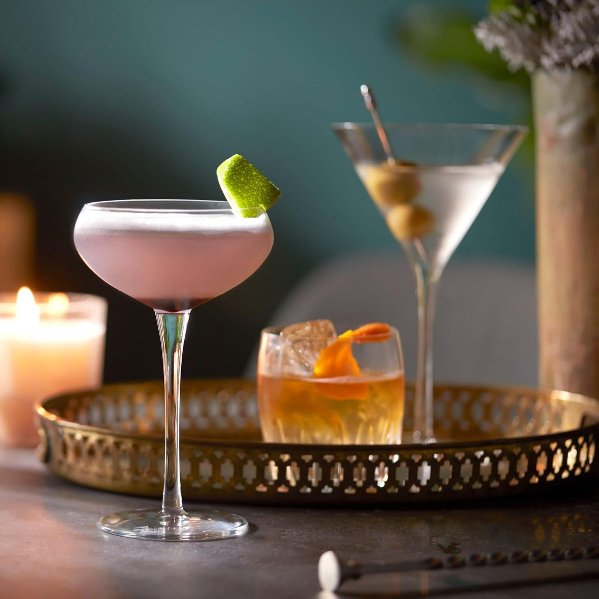 Libbey Signature Kentfield Coupe - Juego de 4 vasos de cóctel