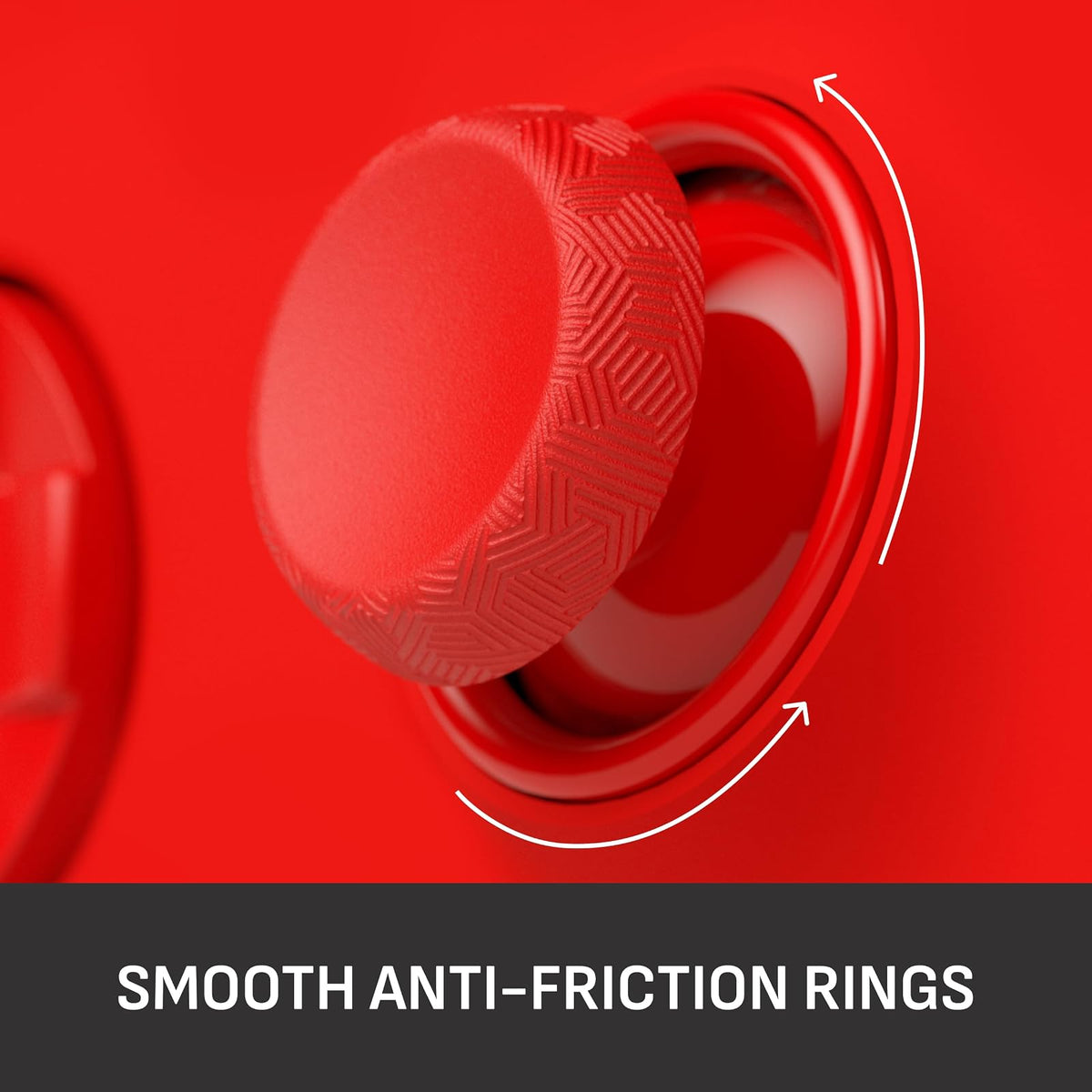 SCUF Valor Pro Kit de Placa Frontal Extraíble para Controlador – Rojo | Accesorio Magnético, Anillos Antifricción