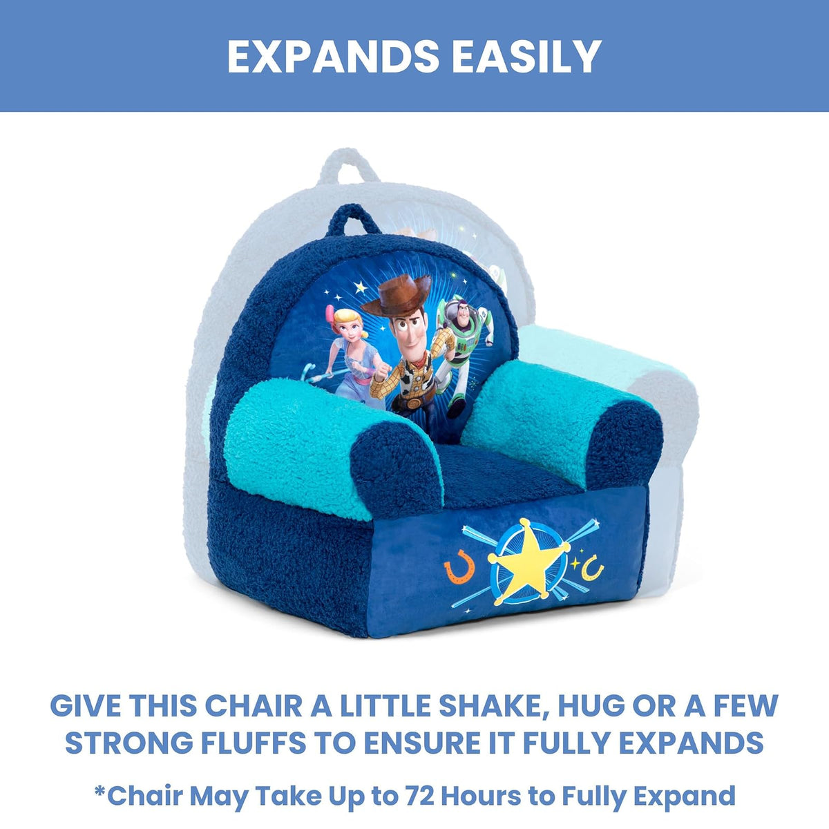 Delta Children Cozee Buddy - Silla de Juguete