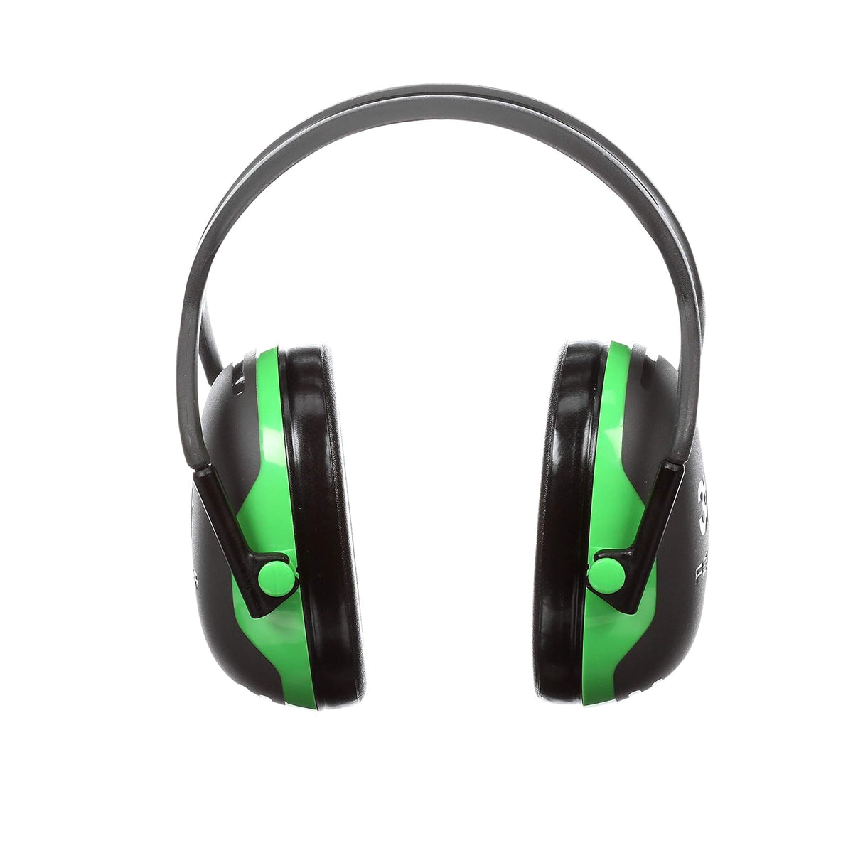 3M Peltor X2A Orejeras de Protección Auditiva Sobre la Cabeza - Verde - Nrr 22 Db - Orejeras