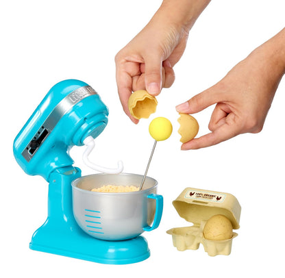 Little Tikes Creative Chefs Kit de Panadero - Con arena de juego Make-It! Mix, 18 accesorios, set de panadero realista para juegos de imitación, para niños y niñas de 3 años en adelante, NO COMESTIBLE