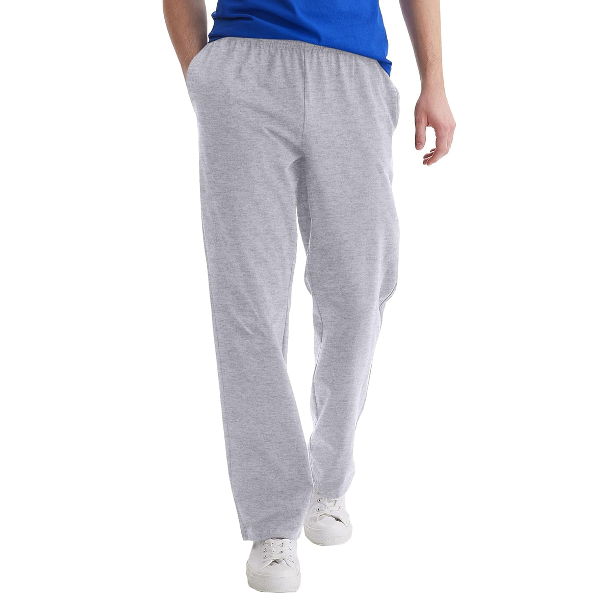 Hanes - M - Light Steel