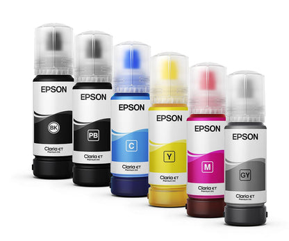 Epson Ecofit Botella de Tinta Fotográfica Color Magenta T555 para Impresoras L8160 y L8180