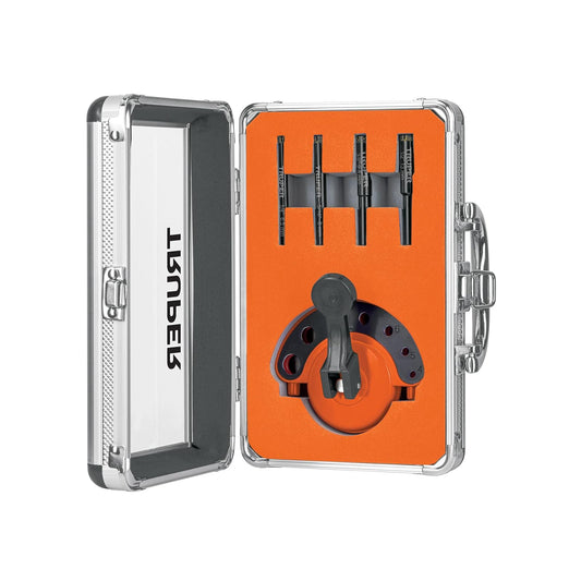 Truper JBD-4, Juego de 4 brocas diamantadas con guía