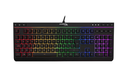 HyperX Alloy Core RGB – Teclado Gamer español de Membrana – Teclas silenciosas y rápidas con iluminación dinámica RGB, Resistente a derrames + Pulsefire Core RGB Mouse para Gaming