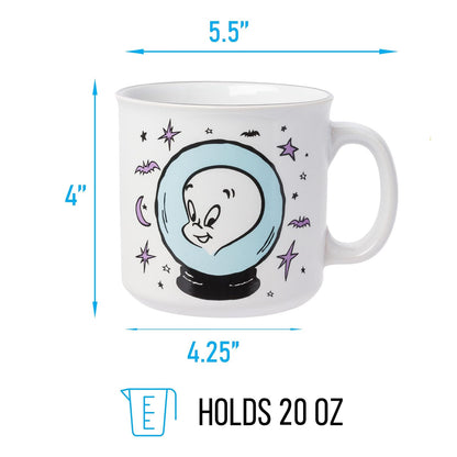 Silver Buffalo Casper The Friendly Ghost - Taza de cerámica, 20 onzas