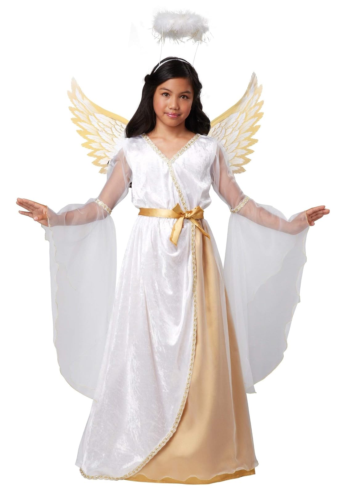 Disfraces de California Guardian Angel Niño Disfraz, Un Solo Color, M