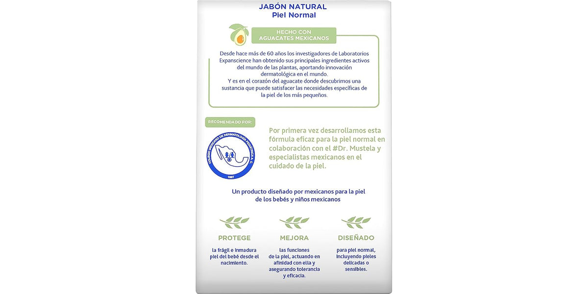 Mustela Jabón Natural Piel Normal, Facial Y Corporal En Barra, 100G + Hydrabebé, Crema Corporal Hidratante para Bebé o Niño con Piel Normal, 300mL