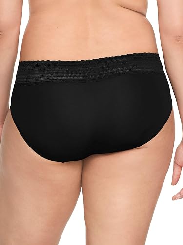 Warner'S Blissful Benefits No Muffin Paquete de 3 Bragas Hipster para Mujer