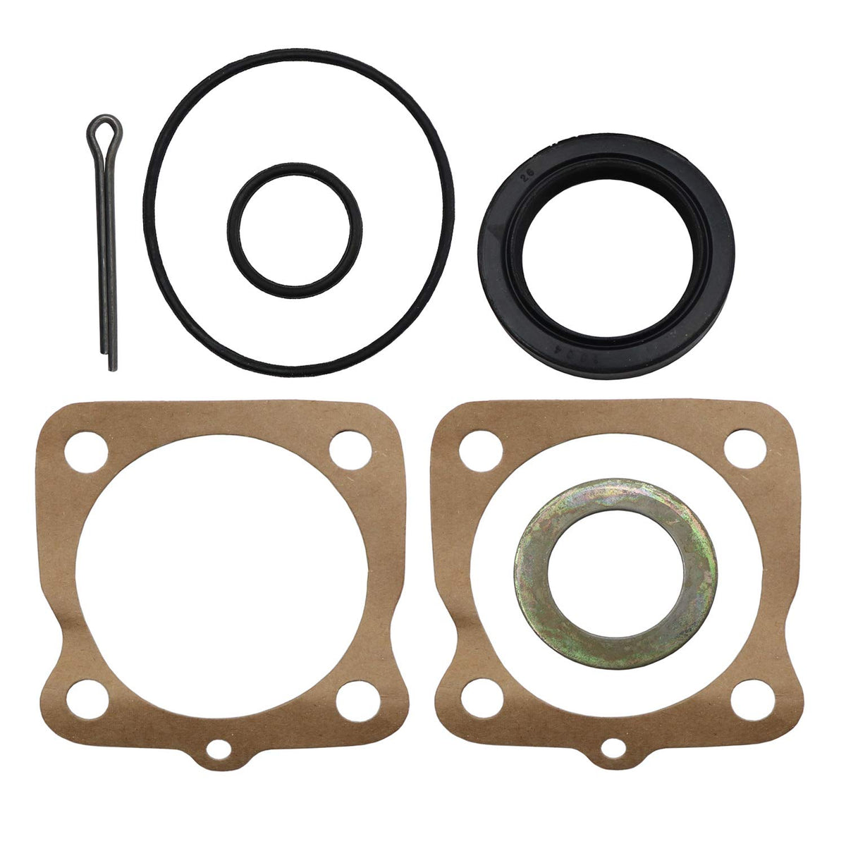 Beck/Arnley 039-6180 Kit de Sellos Traseros, Negro