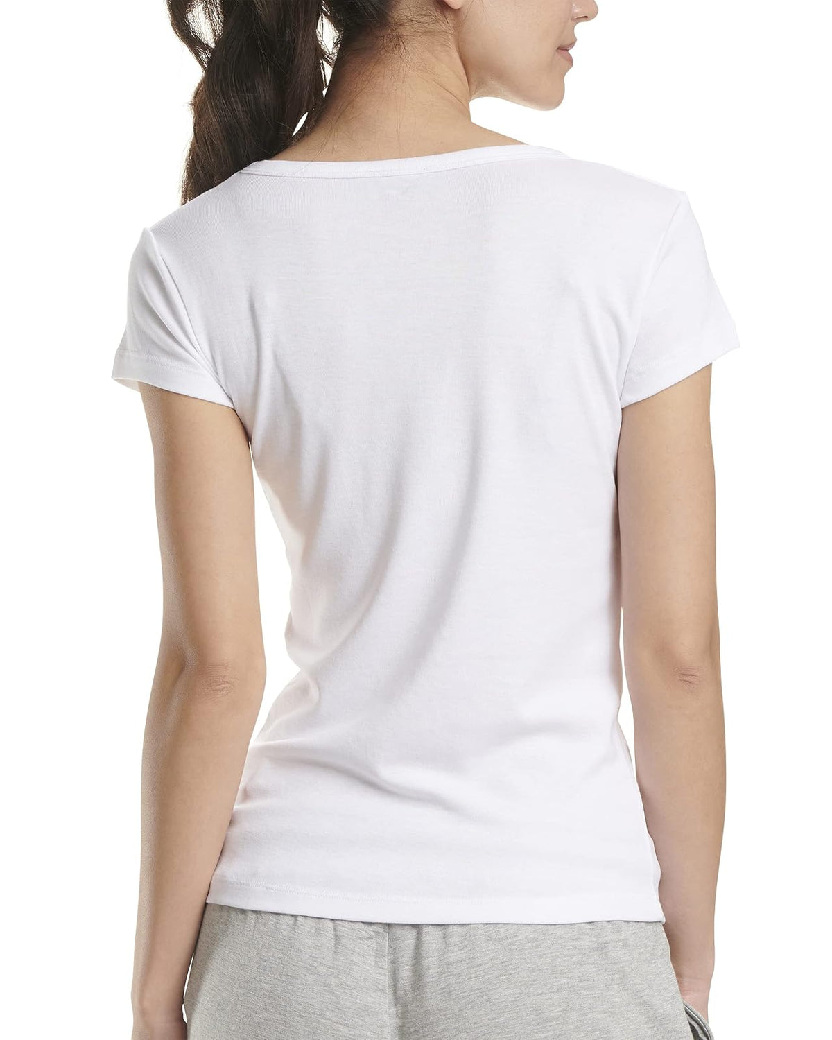 Splendid Camiseta de Manga Corta con Cuello Redondo Camiseta Mujer