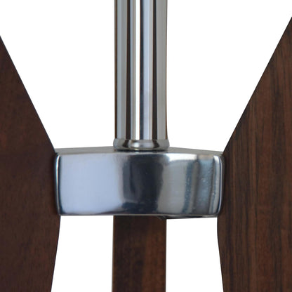 Luzerna CM-0167 Lámpara De Mesa Bumerang, Color Poplar Nogal, 1 Unidad