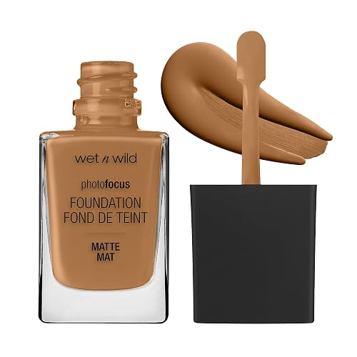 Wet n Wild - Base de maquillaje Photo Focus, caramelo, 1 onza líquida