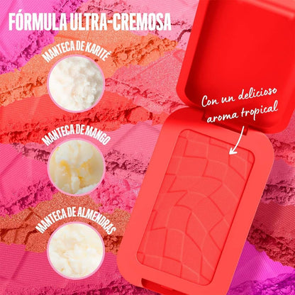 NYX Professional Makeup Buttermelt Blush, rubor en polvo de alta pigmentación, fórmula vegana, manteca de mango, almendra y karité, acabado suave hasta por 12H, 5g – Tono Had Butta (Salmón)