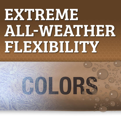 Flexzilla Colors - Manguera de jardín de 5/8 pulgadas x 50 pies, manguera de agua ligera para todo tipo de clima, duradera y flexible, conexiones sin fugas, mantillo café