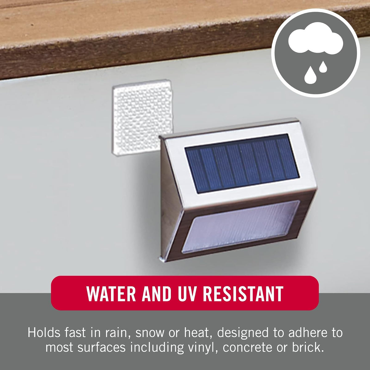 VELCRO Brand ALFA-LOK Sujetadores | Blanco, 6 juegos, 1 pulgada, resistente al agua y UV, interiores o exteriores