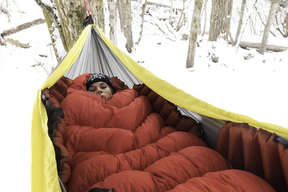 Klymit Hamaca V Cojín de Dormir, Comodidad Inflable, par con Hamaca Transversal, el Mejor Equipo para Acampar