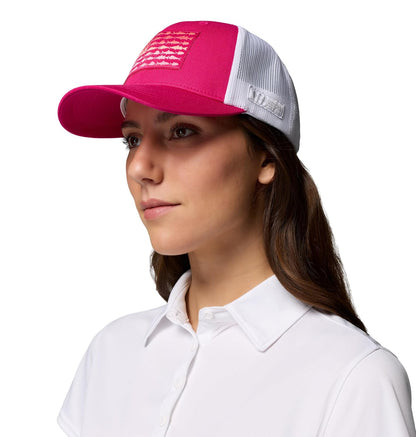 Columbia PFG Fish Flag Snap Back Tapa Mujer
