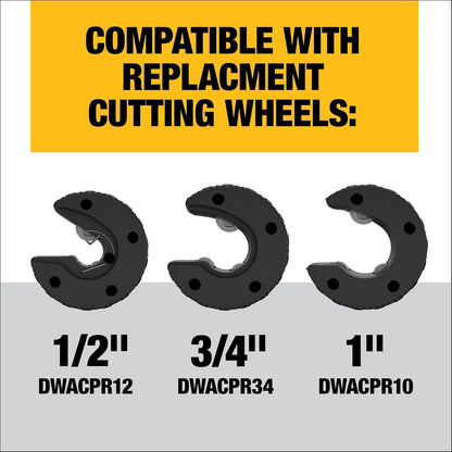 DEWALT Impact Connect Rueda Cortadora de Cobre ½" DWACPR12