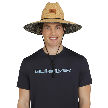 Quiksilver Wide Brim Outdoor Sun Protection Lifeguard Sombrero para el Sol Hombre - 2XL - Militar