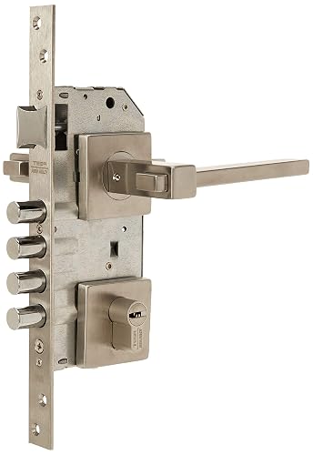 Tesa MX82554 Kit Manija/Mecanismo Genova Rb100 Alta Seguridad Acero Inoxidable