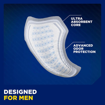 Tena Incontinence Guards for Men, Moderate Absorbency, 144 Count