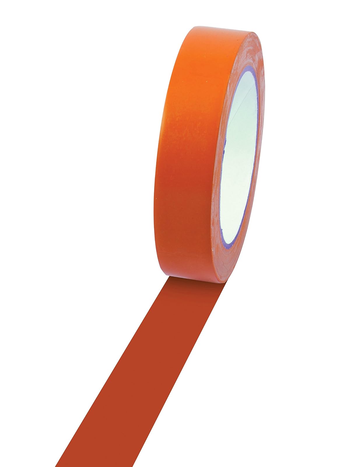 Champion Sports Cinta de Marcaje para Piso 5 cm x 33 m - 1 pulgada x 60 yardas - Naranja
