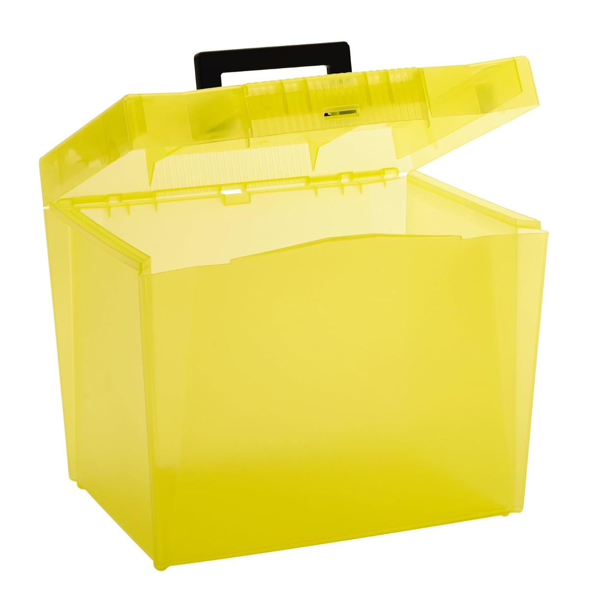 Pendaflex Caja Para Archivo, Para Documentos Carta, Con Riel Para Fólder Colgante, Con Manija, Plástico Resistente, Color Multicolor, Paquete De 1 (20881)