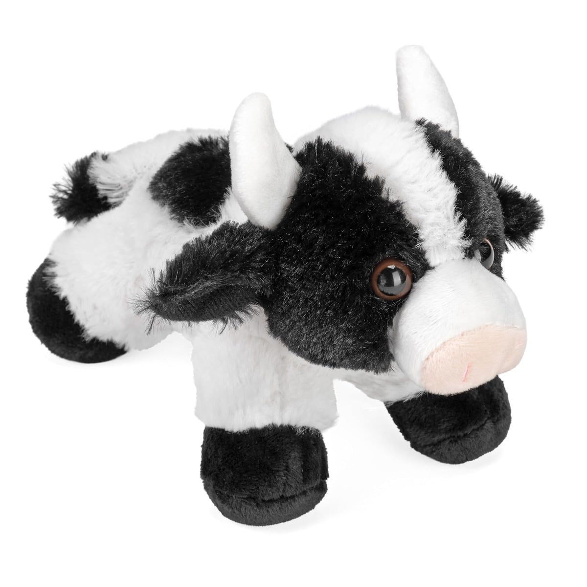 Wild Republic Hug'EMS Mini Peluche 18 cm - Vaca