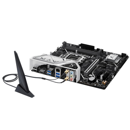 ASUS B760M-AYW WiFi D4 II Placa Base microATX Intel B760 LGA 1700 | Compatibilidad PCIe 5.0 x16, dos ranuras M.2, DDR4, Realtek 2.5Gb Ethernet, Wi-Fi 6, HDMI, USB frontal 5Gbps