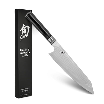 Shun DM0771 Classic Kiritsuke Cuchillo, 20.35 cm, plateado