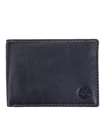 Timberland Cartera RFID de Piel para Hombre - Azul marino