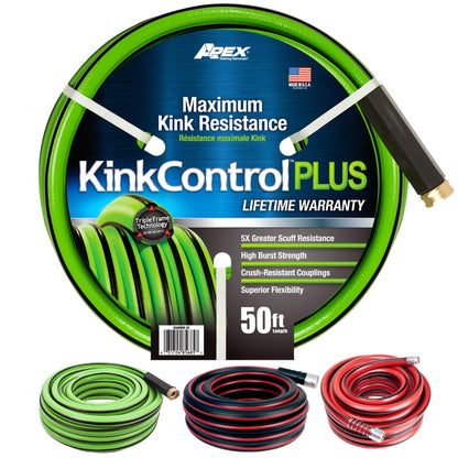 Teknor Apex Kink Control Plus 8567-50 Manguera de jardín, 5/8 Pulgadas x 50 pies