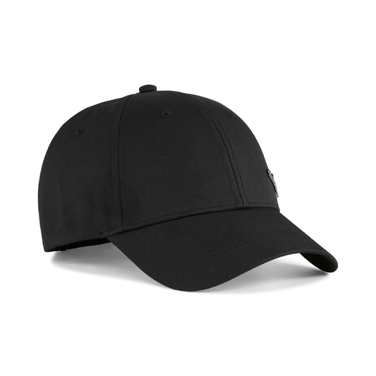 PUMA, Gorra ESS Metal Cat BB Cap, Unisex, Negro, Talla Única