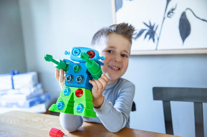 Educational Insights Design y Drill Robot - Robots para Niños, Juguetes Educativos para Niños Edades 3+
